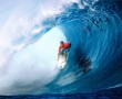 Papel de Parede Surfando no Tubo