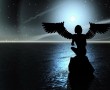 Papel de Parede Anjo – À Noite