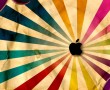 Papel de Parede Apple: Raios Coloridos