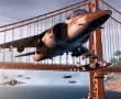 Papel de Parede Avi茫o – Sob a Ponte