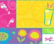 Papel de Parede Diversão com Barbie