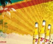 Papel de Parede Cerveja Sol