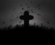 Papel de Parede Cruz – Noturna