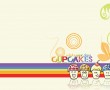 Papel de Parede Cupcakes – Colorido