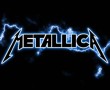 Papel de Parede Metallica: Raios Azuis