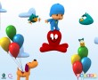 Papel de Parede Pocoyo – Balões