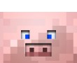 Papel de Parede Porco Pixelado