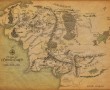 Papel de Parede O Senhor dos Anéis – Mapa da Terra Média