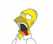 Papel de Parede Os Simpsons – Homer Babando