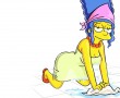 Papel de Parede Os Simpsons – Marge Sensual