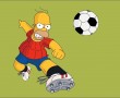 Papel de Parede Os Simpsons – Homer e Futebol