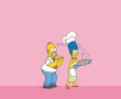 Papel de Parede Os Simpsons – Marge Cozinheira