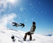 Papel de Parede Snowboard – Manobras
