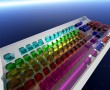 Papel de Parede Teclado – Colorido