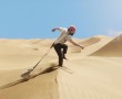 Papel de Parede Tintin: Capitão Haddock no Deserto