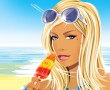 Papel de Parede Verão e Picolé