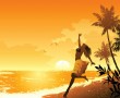 Papel de Parede Entardecer de Verão