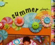 Papel de Parede Colagem de Verão