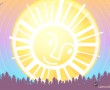 Papel de Parede Verão e Sol