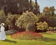 Papel de Parede Monet – Mulher no Jardim