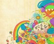 Papel de Parede Arco-Íris Feliz