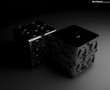 Papel de Parede Cubos Negros