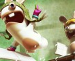Papel de Parede Coelhos Loucos