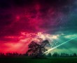 Papel de Parede Foto com Manipulação de Cor