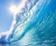 Papel de Parede Grande Onda