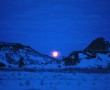 Papel de Parede Lua Se Pondo
