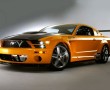 Papel de Parede Mustang Laranja
