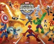 Papel de Parede Pequenos Heróis Marvel