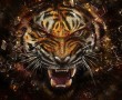 Papel de Parede Tigre Digital
