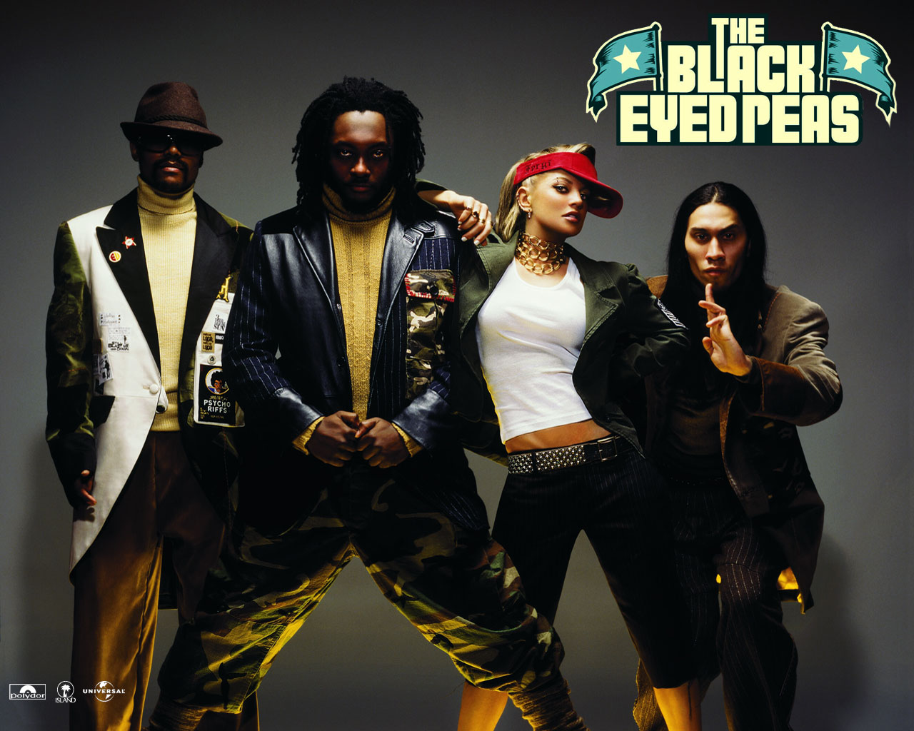 Papel de parede 'The Black Eyed Peas'