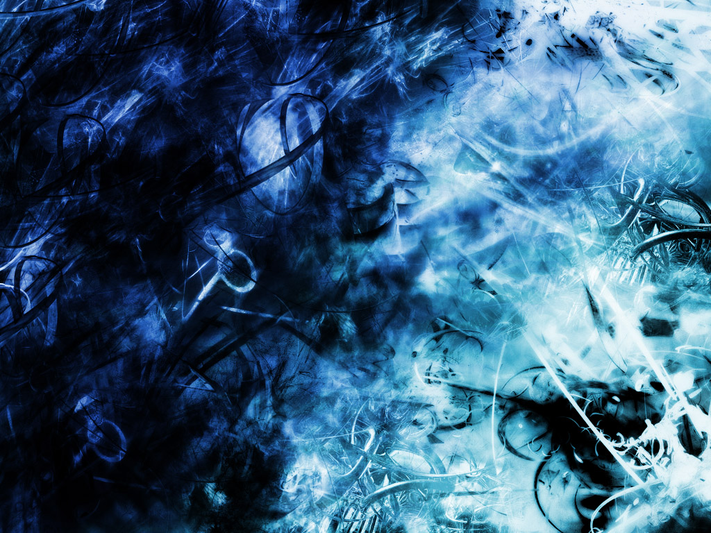 Cool Blue Abstract