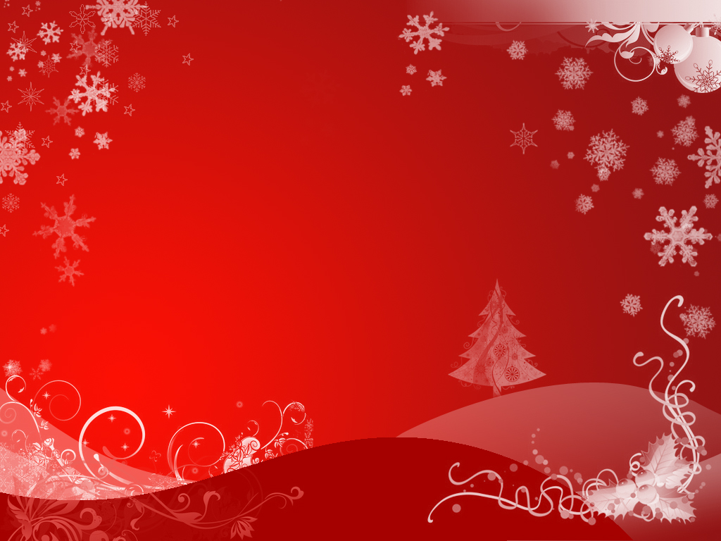 Papel de parede 'Natal – Vermelho'