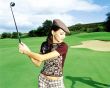 'Mulher Jogando Golf' papel de parede, imagem gr�tis