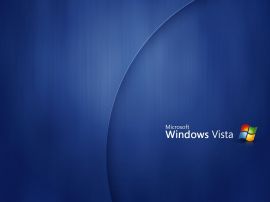 Papel de parede 'Windows Vista Azul'