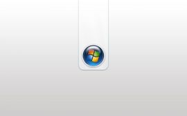 Papel de Parede Botão Windows Vista