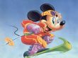 'Mickey Esquiando' papel de parede, imagem gr�tis