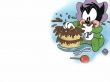 'Bafo comendo bolo' papel de parede, imagem gr�tis