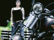 'Harley Davidson Tattoo Girl' papel de parede, imagem gr�tis
