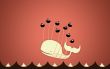 'Fail Whale - Rosa' papel de parede, imagem gr�tis