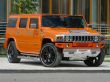 'Hummer H2 Laranja' papel de parede, imagem gr�tis