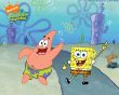 'Bob Esponja e Patrick Dan�ando' papel de parede, imagem gr�tis