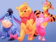 'Pooh e seus amigos' papel de parede, imagem gr�tis