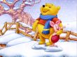 'Pooh - Frio' papel de parede, imagem gr�tis