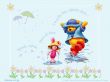 'Pooh - Capa de Chuva' papel de parede, imagem gr�tis