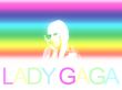 'Lady Gaga - Arco-iris' papel de parede, imagem gr�tis