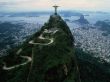 'Cristo Redentor - Vista A�rea' papel de parede, imagem gr�tis